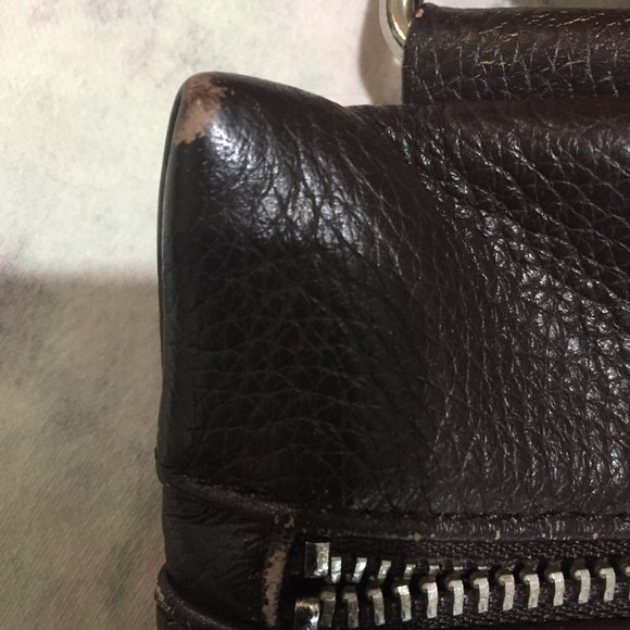 DANIER CROSSBODY LEATHER HANDBAG - Picture 11 of 12